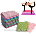 non slip silica gel point multicolor yoga mat towel YT-001